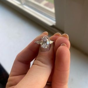 CZ ENGAGEMENT RING